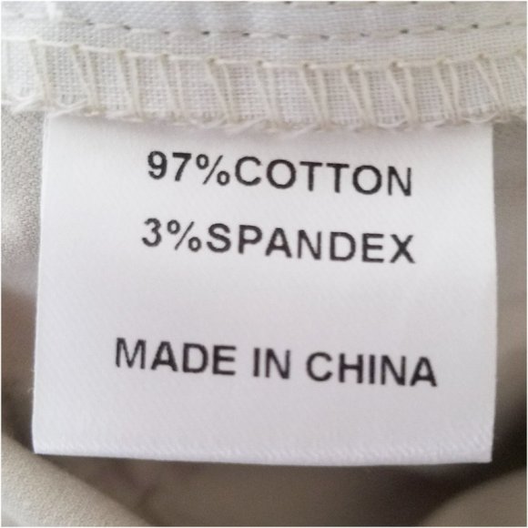 Club Paradise Mens Resort Cargo Pants Light Khaki 2XL - Picture 9 of 9